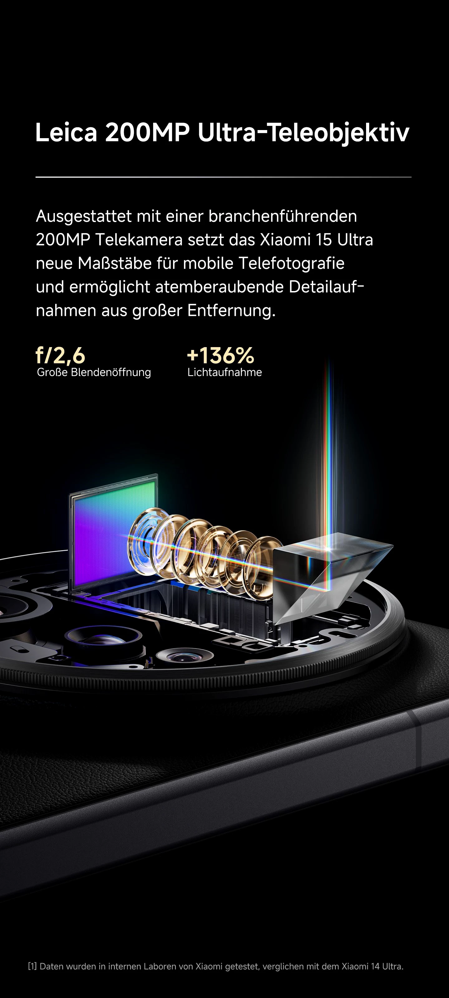 Xiaomi 15 Ultra Smartphone (17,09 cm/6,73 Zoll, 512 GB Speicherplatz, 50 MP Kamera)