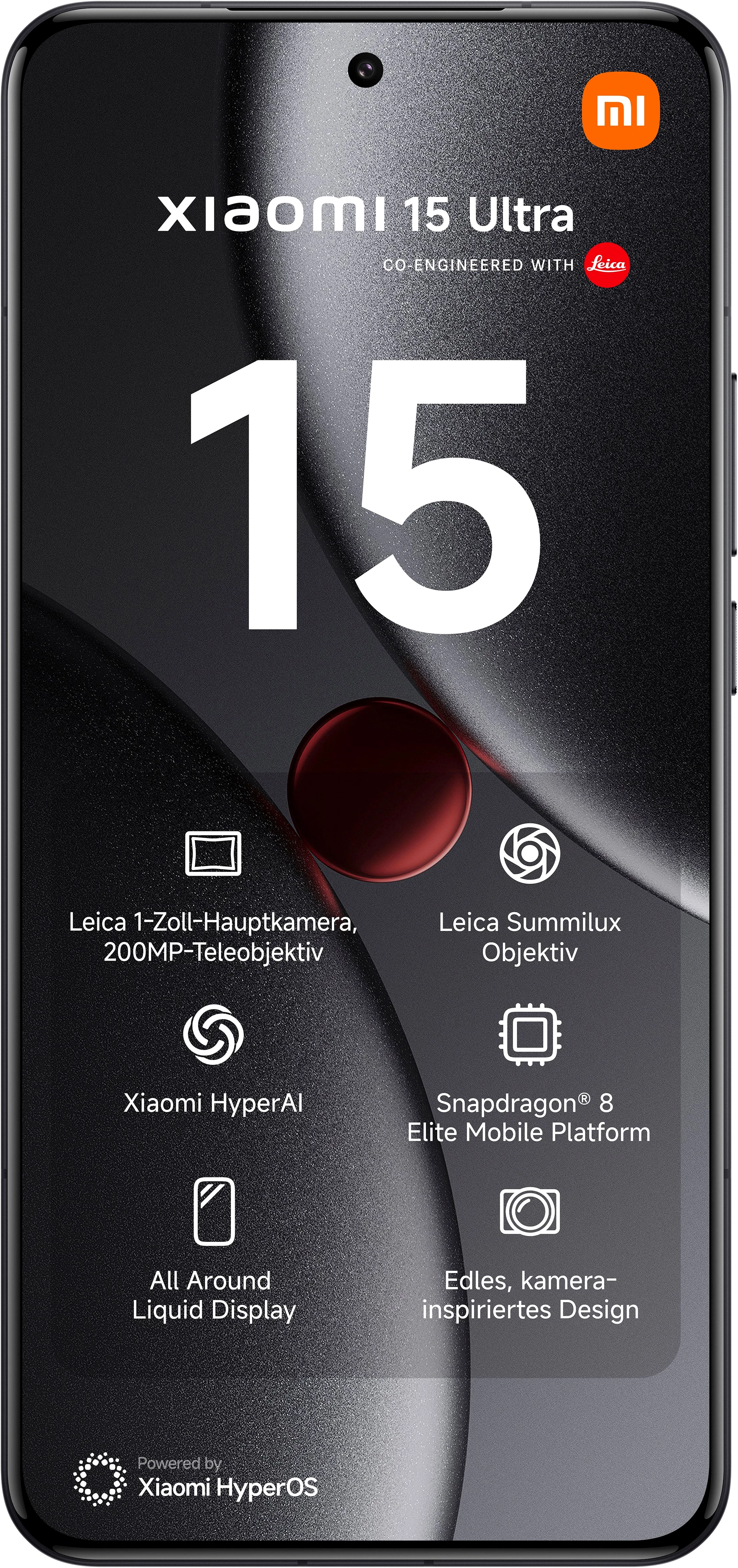 Xiaomi 15 Ultra Smartphone (17,09 cm/6,73 Zoll, 512 GB Speicherplatz, 50 MP Kamera)