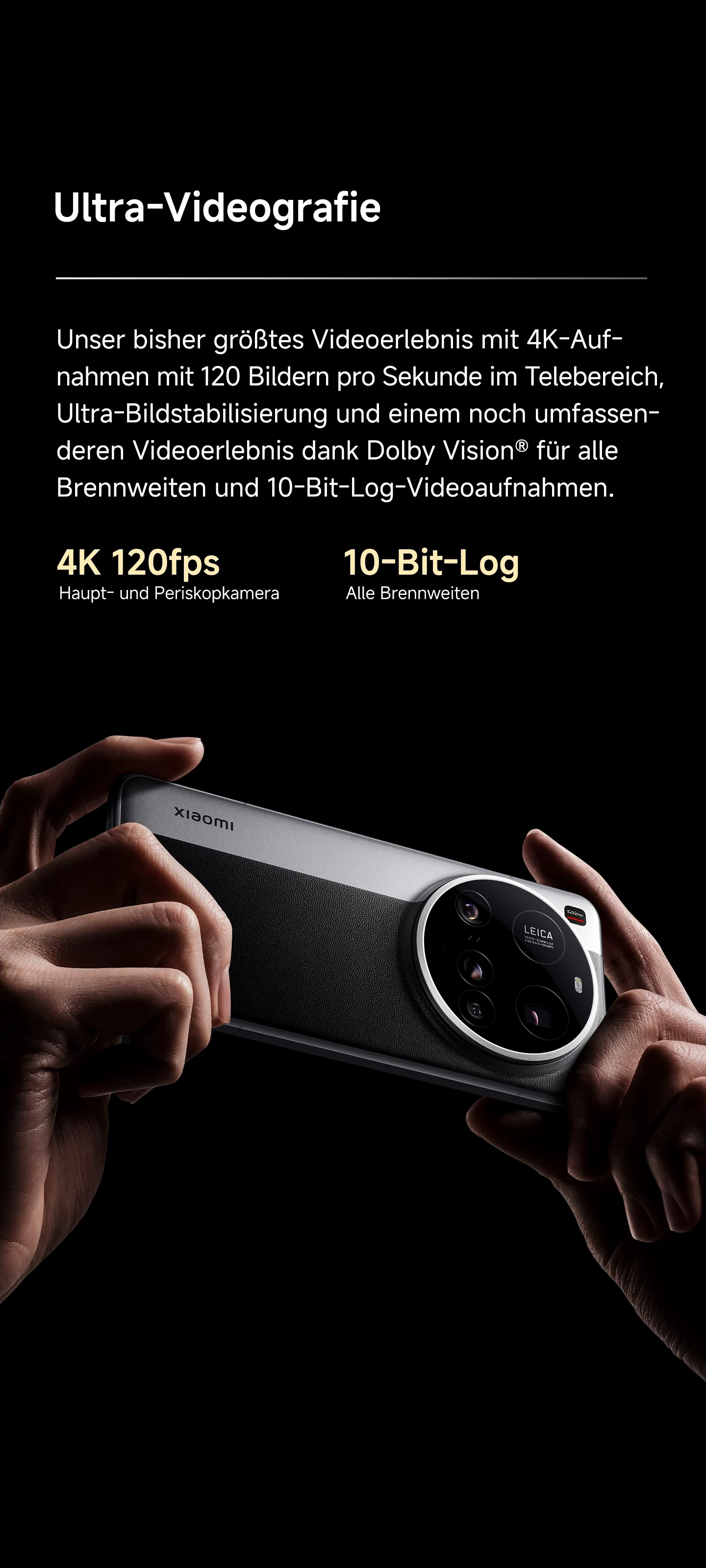 Xiaomi 15 Ultra Smartphone (17,09 cm/6,73 Zoll, 512 GB Speicherplatz, 50 MP Kamera)