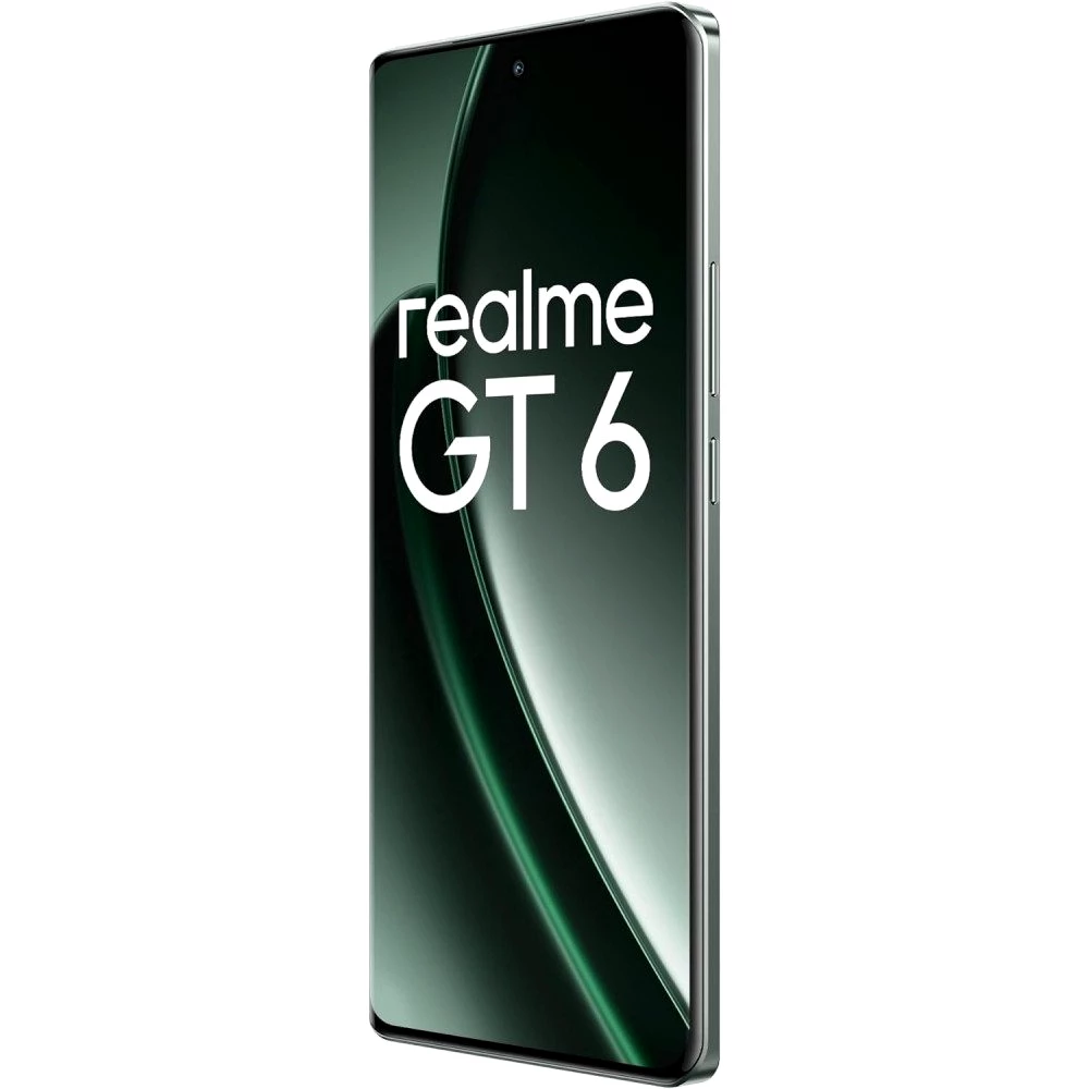 Realme GT 6 5G 256 GB / 12 GB - Smartphone - razor green Smartphone (6,78 Zoll)