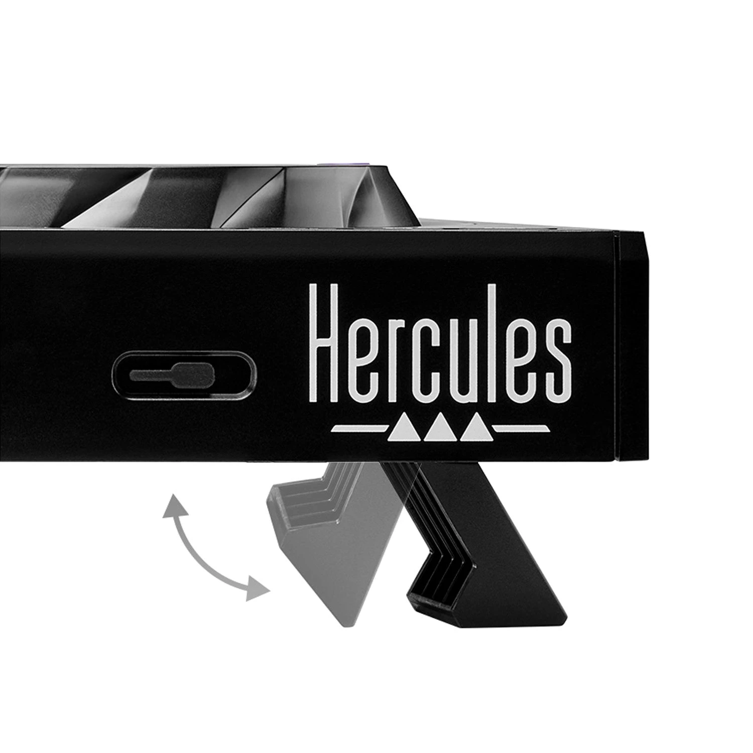 HERCULES DJ Controller Hercules DJ Controller Inpulse 500 Silver, DJ45 Kopfhörer und Tuch